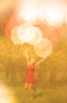 Abstract bokeh background Stock Photos