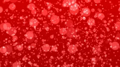 Abstract bokeh background, red particles Stock Illustration