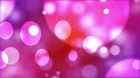 Abstract Bokeh Background romantic pink glitter for valentine day Stock Footage 71198926