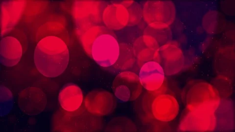 Abstract Bokeh Background romantic red Stock Footage 71198748