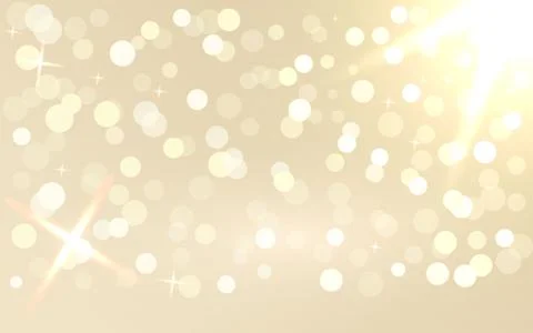 Abstract bokeh background, shiny blurred day, vector abstract decoration Stock Illustration