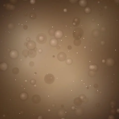 Abstract bokeh background of soft, glowing brown and beige light specks Stock Footage 344778268