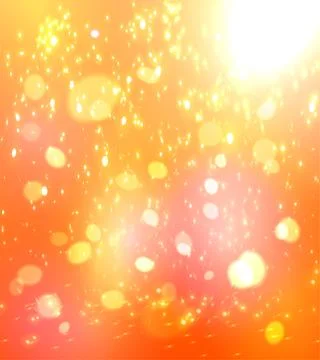 Abstract bokeh background summer theme Stock Illustration