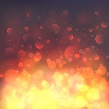 Abstract Bokeh background vector Stock Illustration