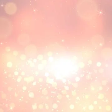 Abstract Bokeh background vector Stock Illustration