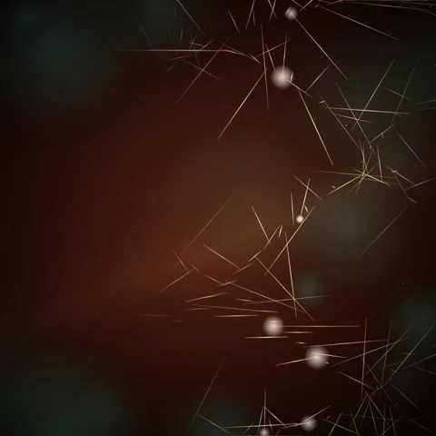 Abstract bokeh background of warm, glowing light particles for creative bac.. Stock Footage 345690802