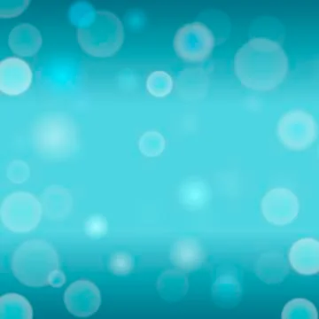 Abstract bokeh blue background with dots. Vector. Stock Illustration