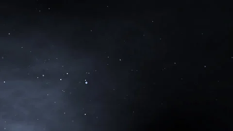 Abstract bokeh blue dust, background Stock Footage 151853176