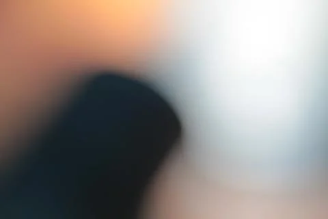 Abstract bokeh blur lens effect, creates a dreamy soft background with smooth Stock Photos