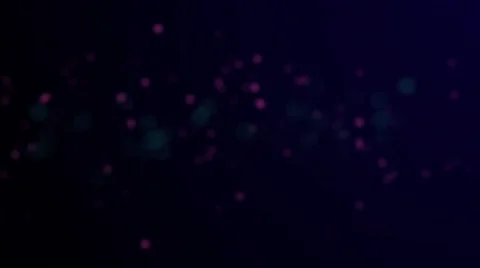 Abstract bokeh blurred lights on dark blue background Stock Footage 56965753