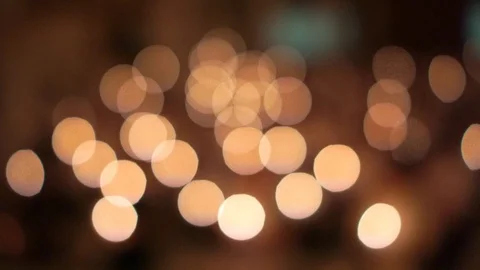 Abstract Bokeh Candlelight background. Stock Footage 119424902