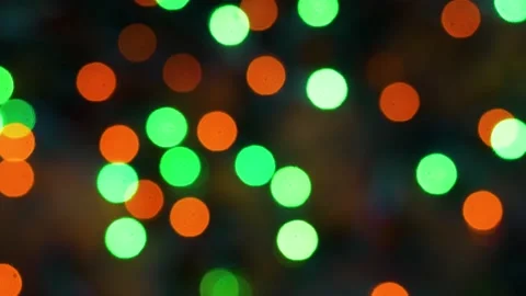 Abstract bokeh christmas background Vídeos de archivo 161232163