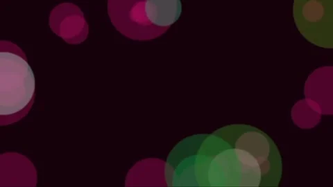 Abstract bokeh circles background with soft focus Stock Footage 340768050