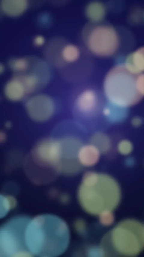 Abstract Bokeh Circles Create a Dreamy, Colorful Visual Experience Stock Footage 327941482