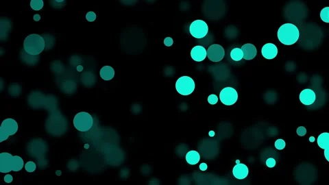 Abstract bokeh circles falling particles background animation Stock Footage 330547673