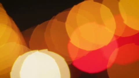 Abstract bokeh defocused lights, festive background Stock Footage 101320729