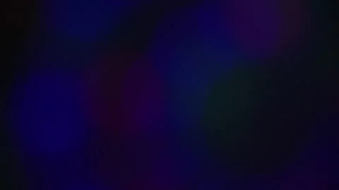 Abstract bokeh disco pink, green, blue color leaks, black background, lens flare Vídeo Stock 145384725