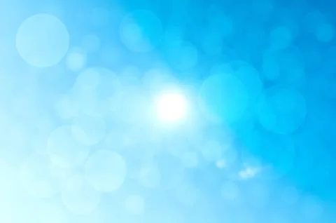 Abstract of bokeh effect on background Stock Illustration