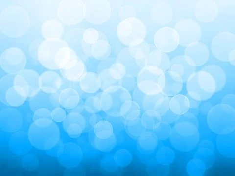 Abstract of bokeh effect on background Stock Illustration