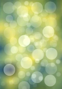 Abstract of bokeh effect on background Stock Illustration
