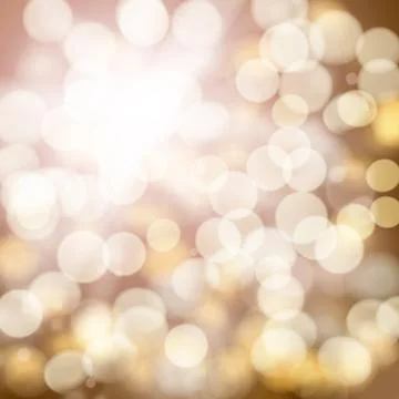 Abstract Bokeh Effect Background Stock Illustration