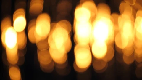 Abstract bokeh golden particles Video stock 113335981