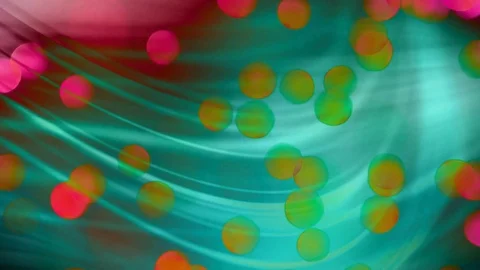 Abstract bokeh green summer background Stock Footage 88591816