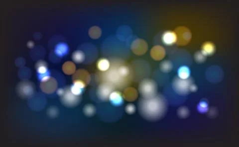 Abstract Bokeh Light Background Stock Illustration