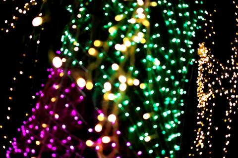 Abstract bokeh light as background Stock Photos