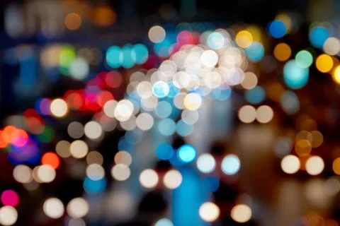 Abstract bokeh light background use us pretty copy spaces as text contemporary Stock Photos