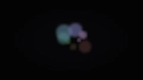 Abstract bokeh light background with vibrant colorful diffused gradients Stock Footage 336837303