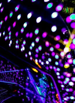 Abstract bokeh light with blurred background Fotos de archivo