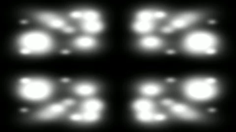 Abstract bokeh light pattern background for dreamy cinematic effect Stock Footage 336766910