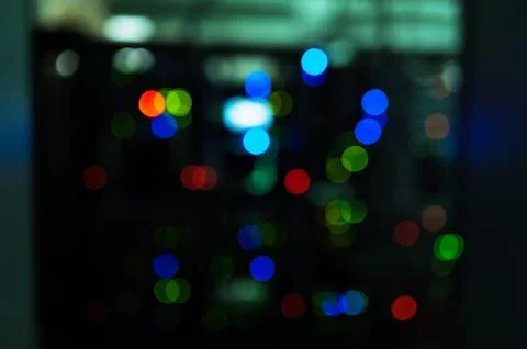 Abstract bokeh light pattern Stock Photos