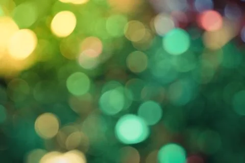 Abstract bokeh of light Foto stock