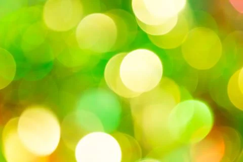 Abstract bokeh of light Foto stock