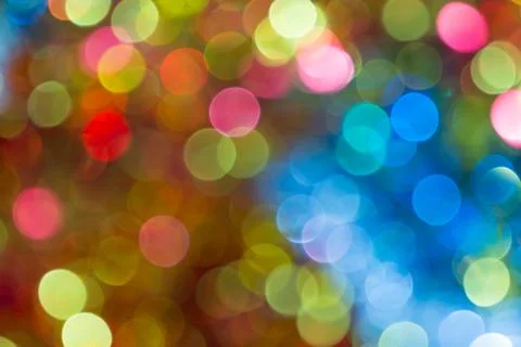 Abstract bokeh of light Stock Photos