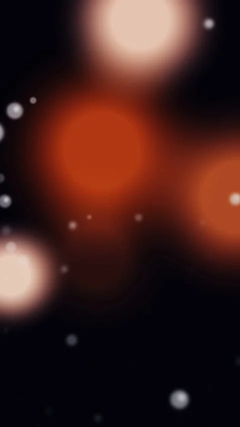 Abstract Bokeh Lights and Floating Particles Vertical Background Stock Footage 334638159