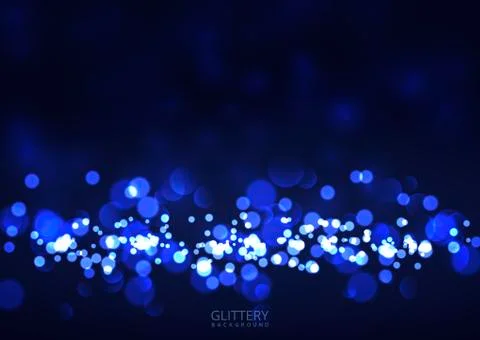 Abstract bokeh lights background design Illustrazione stock