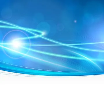 Abstract bokeh lights background with empty space Stockillustratie