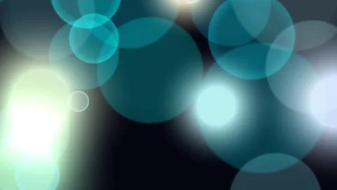 Abstract Bokeh Lights Background - Glowing Circles on Dark Backdrop Stock Footage 331345759