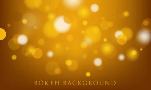 Abstract bokeh lights background Stock Illustration