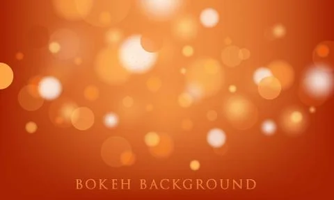 Abstract bokeh lights background Stock Illustration