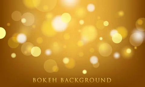 Abstract bokeh lights background Stock Illustration
