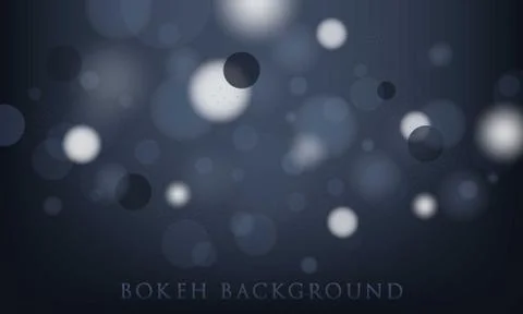 Abstract bokeh lights background Stock Illustration