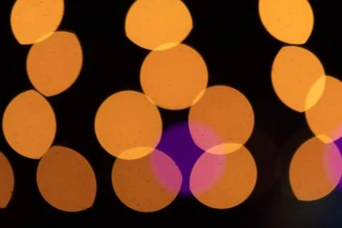 Abstract bokeh lights for background Stock Photos
