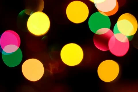 Abstract bokeh lights background Stock Photos
