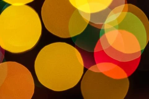 Abstract bokeh lights background Stock Photos
