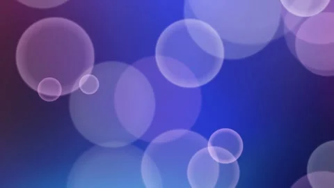 Abstract Bokeh Lights Background - Red, Pink, Purple, Blue Gradient Circles 库存影片 331922023