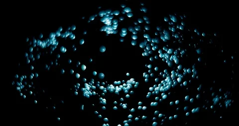 Abstract bokeh lights changing colors, close up b-roll shot for background Stock Footage 119638069